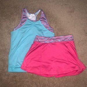 da main blue and pink sport set